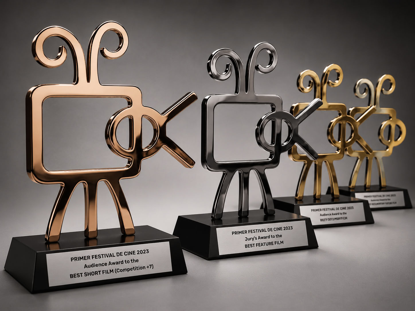Diseño de trofeos exclusivos para eventos culturales y sociales